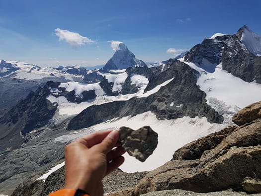 Zinalrothorn 4.221 m über'n Süd-Ostgrat (Hochtour) Zinalrothorn 4.221 m uebern Sued Ostgrat Hochtour 3