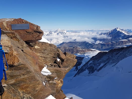 Dufourspitze 4.634 m Überschreitung (Hochtour) Dufourspitze 4.634 m Ueberschreitung Hochtour 28