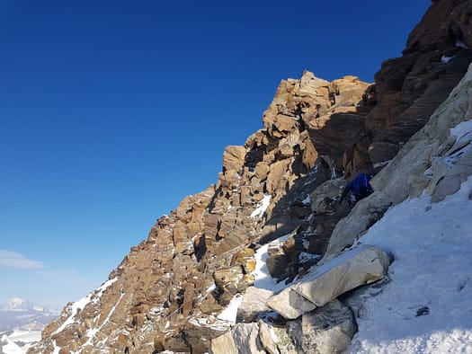 Dufourspitze 4.634 m Überschreitung (Hochtour) Dufourspitze 4.634 m Ueberschreitung Hochtour 29