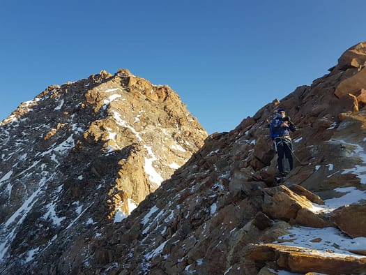 Dufourspitze 4.634 m Überschreitung (Hochtour) Dufourspitze 4.634 m Ueberschreitung Hochtour 34