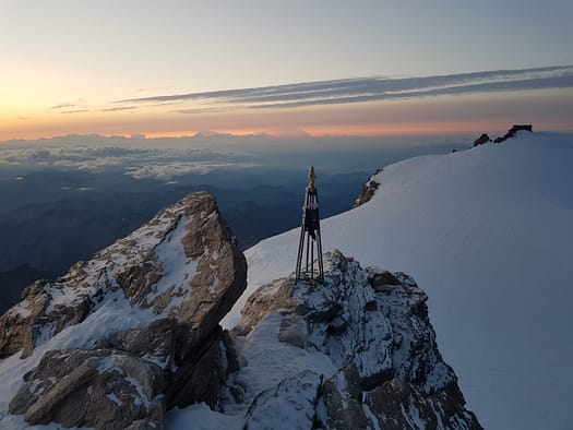 Dufourspitze 4.634 m Überschreitung (Hochtour) Dufourspitze 4.634 m Ueberschreitung Hochtour 42