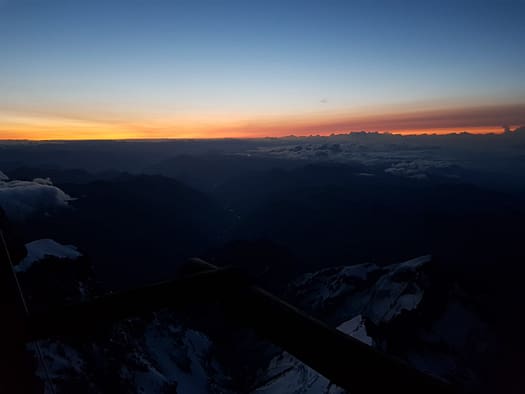 Dufourspitze 4.634 m Überschreitung (Hochtour) Dufourspitze 4.634 m Ueberschreitung Hochtour 45
