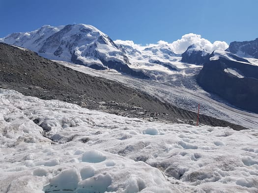 Dufourspitze 4.634 m Überschreitung (Hochtour) Dufourspitze 4.634 m Ueberschreitung Hochtour 5