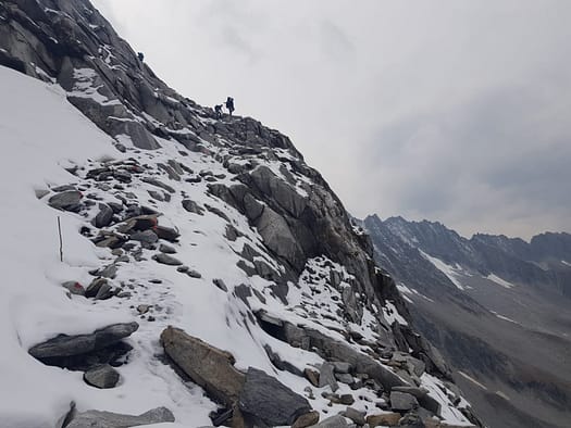 Berliner Hütte - Melkerscharte 2.814 m (Wanderung) Berliner Huette Melkerscharte 2.814 m 10
