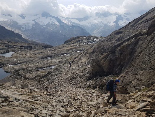 Berliner Hütte - Melkerscharte 2.814 m (Wanderung) Berliner Huette Melkerscharte 2.814 m 16