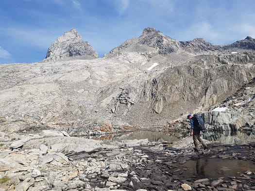 Berliner Hütte - Melkerscharte 2.814 m (Wanderung) Berliner Huette Melkerscharte 2.814 m 18