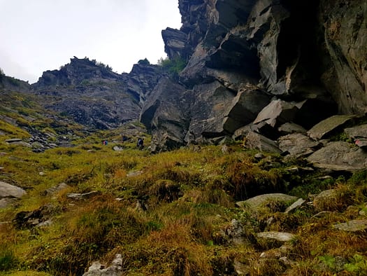 Berliner Hütte - Melkerscharte 2.814 m (Wanderung) Berliner Huette Melkerscharte 2.814 m 2