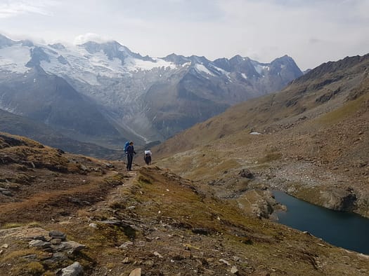 Berliner Hütte - Melkerscharte 2.814 m (Wanderung) Berliner Huette Melkerscharte 2.814 m 22