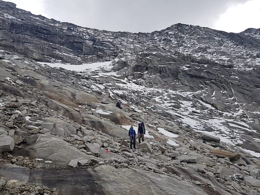 Berliner Hütte - Melkerscharte 2.814 m (Wanderung) Berliner Huette Melkerscharte 2.814 m 8