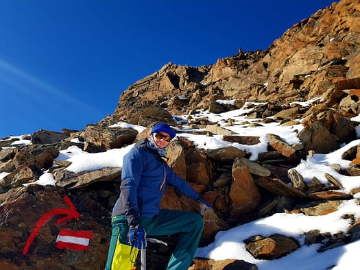 Hintergrasleck 3.170 m (Bergtour) Hintergraslspitze 3.325 m Versuch Bergtour 10