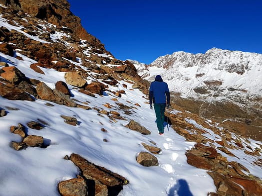 Hintergrasleck 3.170 m (Bergtour) Hintergraslspitze 3.325 m Versuch Bergtour 11
