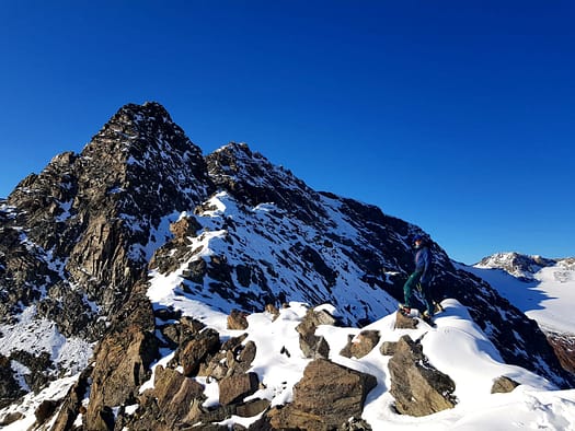 Hintergrasleck 3.170 m (Bergtour) Hintergraslspitze 3.325 m Versuch Bergtour 5