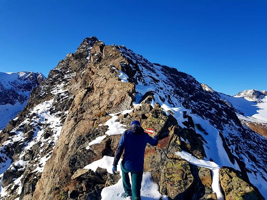 Hintergrasleck 3.170 m (Bergtour) Hintergraslspitze 3.325 m Versuch Bergtour 7