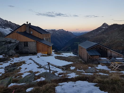 Plauener Hütte 2.363 m (Wanderung) Plauener Huette 2.363 m Wanderung 1