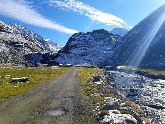 Amberger Hütte 2.135 m (Wanderung) Schrankogel 3.497 m Ueberschreitung Bergtour 1