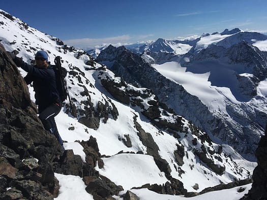 Schrankogel 3.497 m Überschreitung (Bergtour) Schrankogel 3.497 m Ueberschreitung Bergtour 4