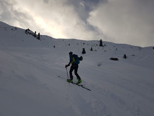 Roßkopf 2.560 m (Skitour) Rosskopf 2.560 m von Hochfuegen Skitour 10