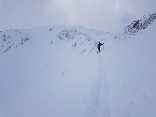 Roßkopf 2.560 m (Skitour) Rosskopf 2.560 m von Hochfuegen Skitour 2