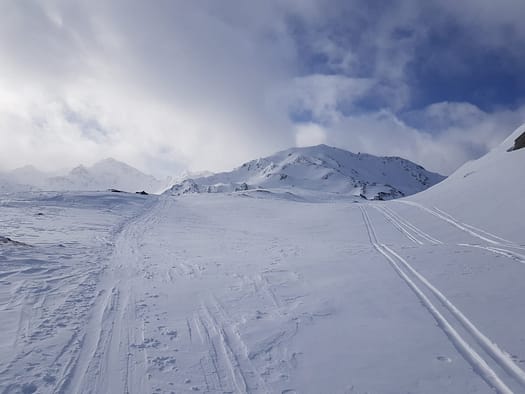 Roßkopf 2.560 m (Skitour) Rosskopf 2.560 m von Hochfuegen Skitour 4