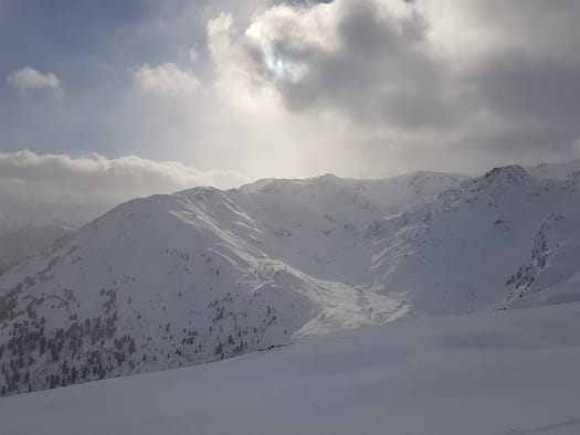 Roßkopf 2.560 m (Skitour) Rosskopf 2.560 m von Hochfuegen Skitour 5