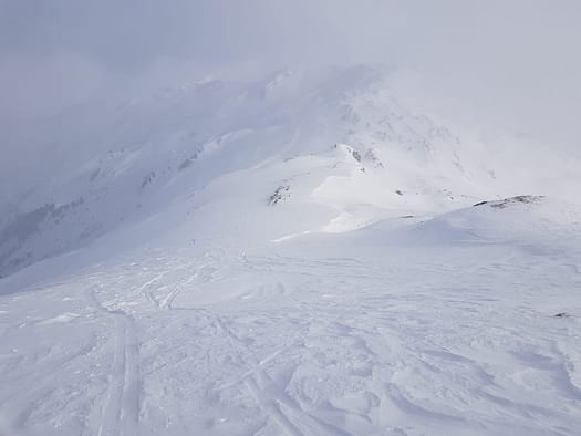Roßkopf 2.560 m (Skitour) Rosskopf 2.560 m von Hochfuegen Skitour 6