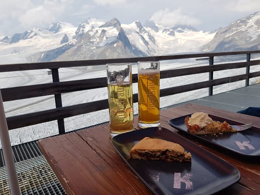 Konkordiahütte 2.850 m von der Fiescheralp (Hochtour) Konkordiahuette 2.850 m von der Fiescheralp Hochtour 18
