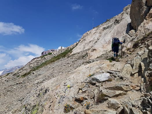 Konkordiahütte 2.850 m von der Fiescheralp (Hochtour) Konkordiahuette 2.850 m von der Fiescheralp Hochtour 19