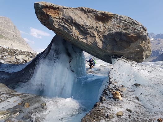 Konkordiahütte 2.850 m von der Fiescheralp (Hochtour) Konkordiahuette 2.850 m von der Fiescheralp Hochtour 6