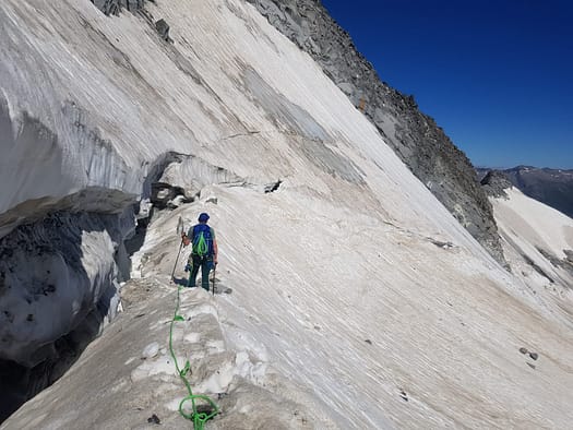 Turnerkamp 3.420 m und Rossruggspitze 3.298 m (Hochtour) Versuch Turnerkamp 3.420 m Westgrat und Rossruggspitze 3.298 m Hochtour Versuch 20