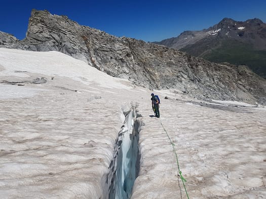 Turnerkamp 3.420 m und Rossruggspitze 3.298 m (Hochtour) Versuch Turnerkamp 3.420 m Westgrat und Rossruggspitze 3.298 m Hochtour Versuch 23