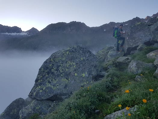 Turnerkamp 3.420 m und Rossruggspitze 3.298 m (Hochtour) Versuch Turnerkamp 3.420 m Westgrat und Rossruggspitze 3.298 m Hochtour Versuch 7