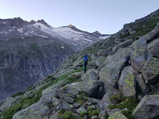 Turnerkamp 3.420 m und Rossruggspitze 3.298 m (Hochtour) Versuch Turnerkamp 3.420 m Westgrat und Rossruggspitze 3.298 m Hochtour Versuch 9
