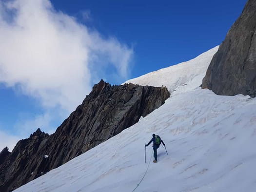 Gross Grünhorn 4.044 m Überschreitung (Hochtour) Gross Gruenhorn 4.044 m Hochtour 22