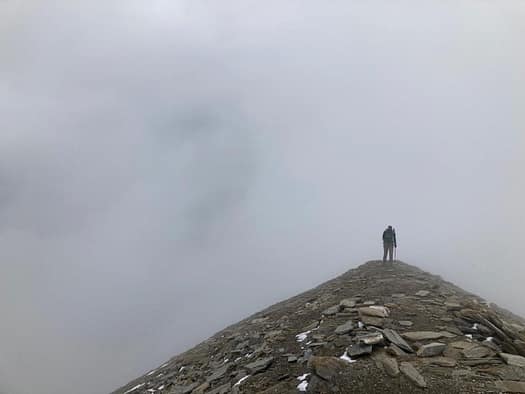 Großes Wiesbachhorn 3.564 m, Hinterer Bratschenkopf 3.413 m, Klockerin 3.422 m, Hohe Dock 3.348 m, Großer Bärenkopf 3.396 m, Mittlerer Bärenkopf 3.351 m (Hochtour) Grosser Baerenkopf 3.396 m 1