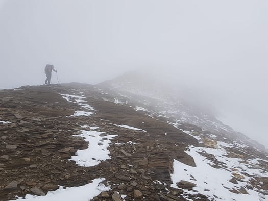 Großes Wiesbachhorn 3.564 m, Hinterer Bratschenkopf 3.413 m, Klockerin 3.422 m, Hohe Dock 3.348 m, Großer Bärenkopf 3.396 m, Mittlerer Bärenkopf 3.351 m (Hochtour) Grosser Baerenkopf 3.396 m 5