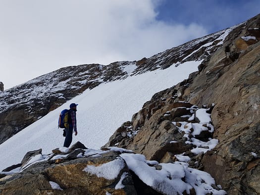 Großes Wiesbachhorn 3.564 m, Hinterer Bratschenkopf 3.413 m, Klockerin 3.422 m, Hohe Dock 3.348 m, Großer Bärenkopf 3.396 m, Mittlerer Bärenkopf 3.351 m (Hochtour) Hinterer Bratschenkopf 3.413 m 1