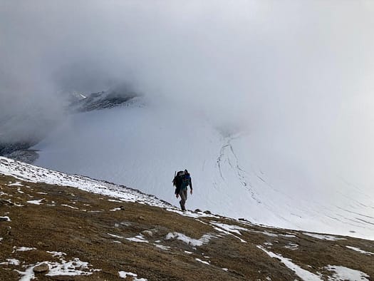 Großes Wiesbachhorn 3.564 m, Hinterer Bratschenkopf 3.413 m, Klockerin 3.422 m, Hohe Dock 3.348 m, Großer Bärenkopf 3.396 m, Mittlerer Bärenkopf 3.351 m (Hochtour) Hinterer Bratschenkopf 3.413 m 6