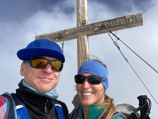 Großes Wiesbachhorn 3.564 m, Hinterer Bratschenkopf 3.413 m, Klockerin 3.422 m, Hohe Dock 3.348 m, Großer Bärenkopf 3.396 m, Mittlerer Bärenkopf 3.351 m (Hochtour) Hinterer Bratschenkopf 3.413 m 7