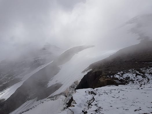 Großes Wiesbachhorn 3.564 m, Hinterer Bratschenkopf 3.413 m, Klockerin 3.422 m, Hohe Dock 3.348 m, Großer Bärenkopf 3.396 m, Mittlerer Bärenkopf 3.351 m (Hochtour) Hohe Dock 3.348 m 11