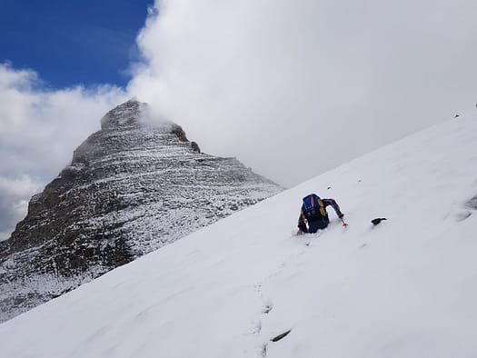 Großes Wiesbachhorn 3.564 m, Hinterer Bratschenkopf 3.413 m, Klockerin 3.422 m, Hohe Dock 3.348 m, Großer Bärenkopf 3.396 m, Mittlerer Bärenkopf 3.351 m (Hochtour) Hohe Dock 3.348 m 13