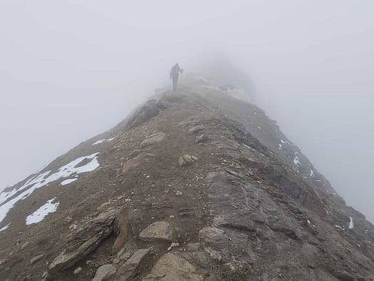 Großes Wiesbachhorn 3.564 m, Hinterer Bratschenkopf 3.413 m, Klockerin 3.422 m, Hohe Dock 3.348 m, Großer Bärenkopf 3.396 m, Mittlerer Bärenkopf 3.351 m (Hochtour) Mittlerer Baerenkopf 3.351 m 2