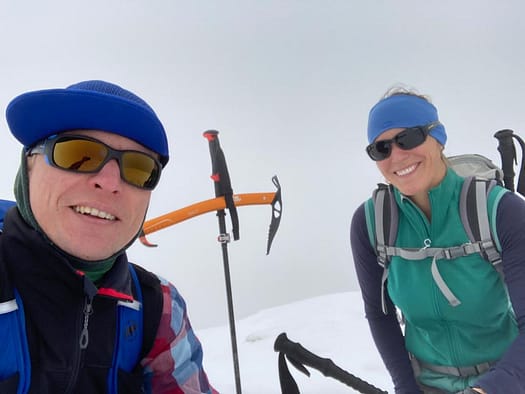 Großes Wiesbachhorn 3.564 m, Hinterer Bratschenkopf 3.413 m, Klockerin 3.422 m, Hohe Dock 3.348 m, Großer Bärenkopf 3.396 m, Mittlerer Bärenkopf 3.351 m (Hochtour) Tourenbeschreibung Klockerin 3.422 m 2