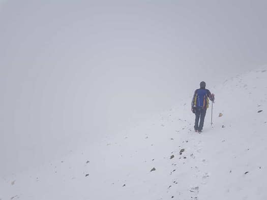 Großes Wiesbachhorn 3.564 m, Hinterer Bratschenkopf 3.413 m, Klockerin 3.422 m, Hohe Dock 3.348 m, Großer Bärenkopf 3.396 m, Mittlerer Bärenkopf 3.351 m (Hochtour) Tourenbeschreibung Klockerin 3.422 m 4