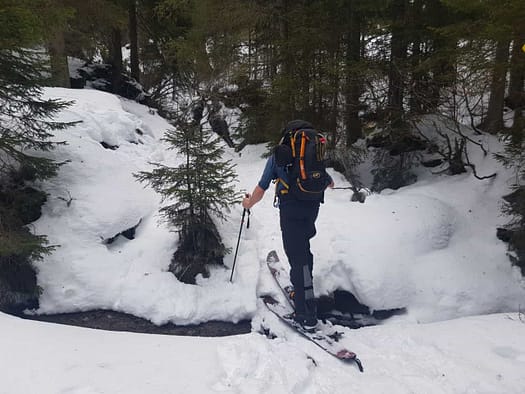Zittauer Hütte 2.330 m Winterraum (Skitour) Zittauer Huette 2.330 m Winterraum Skitour