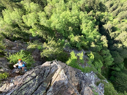 Nasenwand (Klettersteig) Nasenwand Klettersteig 14