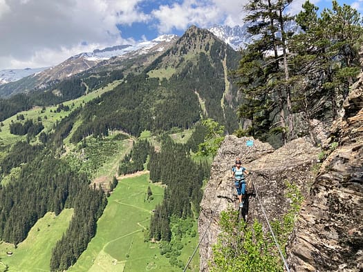 Nasenwand (Klettersteig) Nasenwand Klettersteig 15