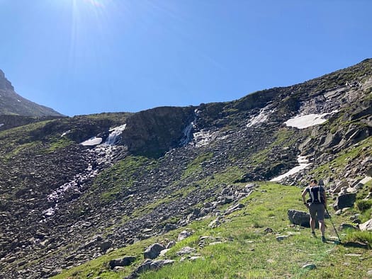 Napfspitze 3.144 m (Bike & Hike) Napfspitze 3.144 m alias Dreieckerte Bike Hike 15