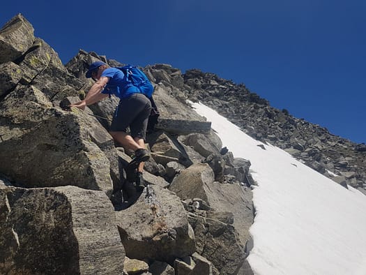 Napfspitze 3.144 m (Bike & Hike) Napfspitze 3.144 m alias Dreieckerte Bike Hike 19