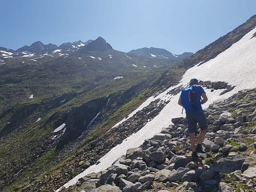 Napfspitze 3.144 m (Bike & Hike) Napfspitze 3.144 m alias Dreieckerte Bike Hike 9