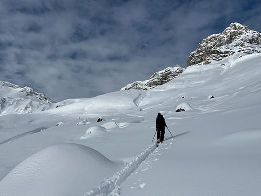 Junsjoch 2.484 m Versuch (Skitour) Junsjoch 2.484 m Versuch Skitour 9